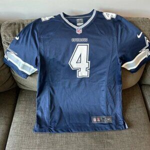 Dallas Cowboys Dak Prescott #4 Navy Jersey